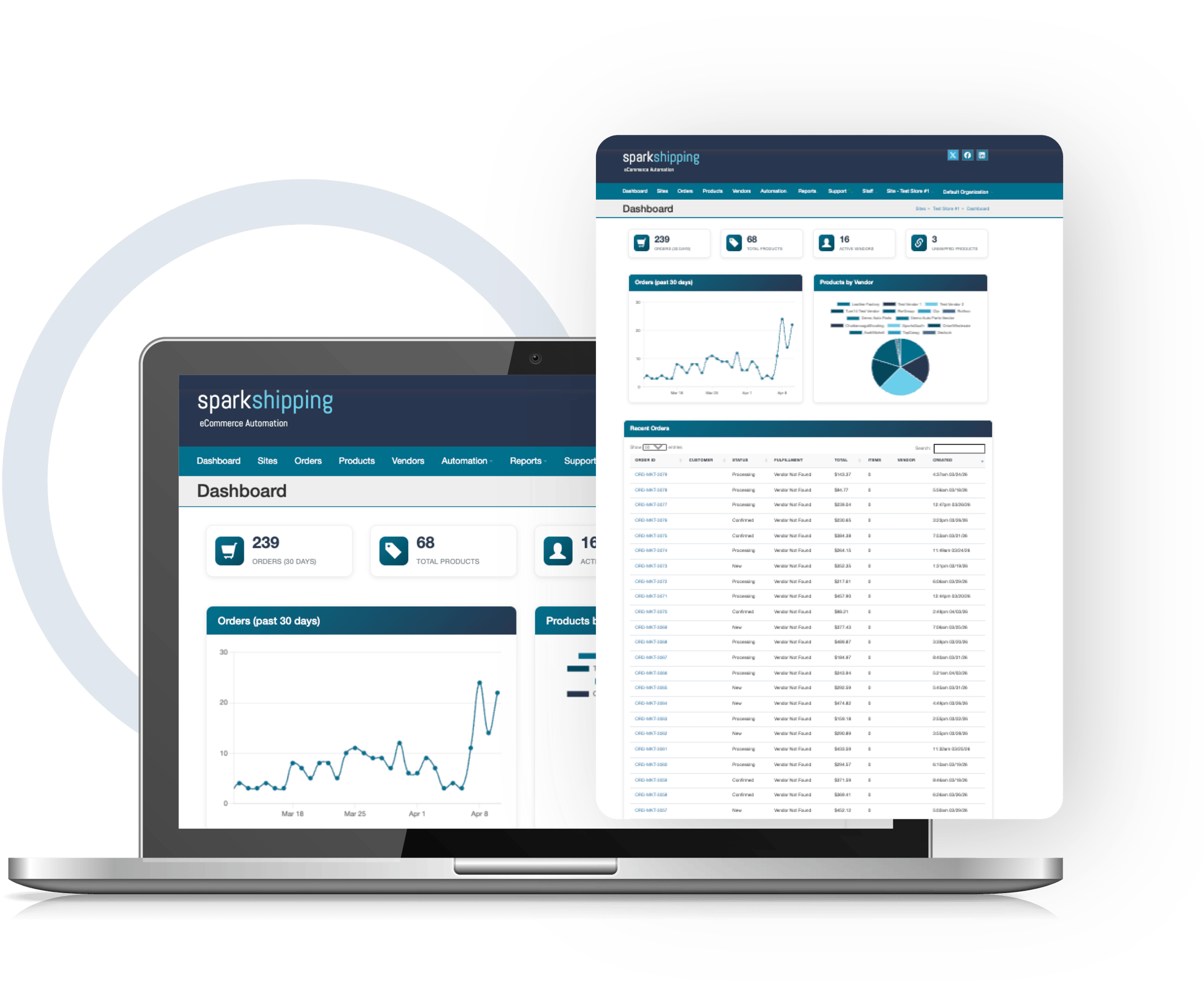 Spark Shipping Dashboard